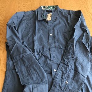 Blue RW&Co dress shirt. Never worn.